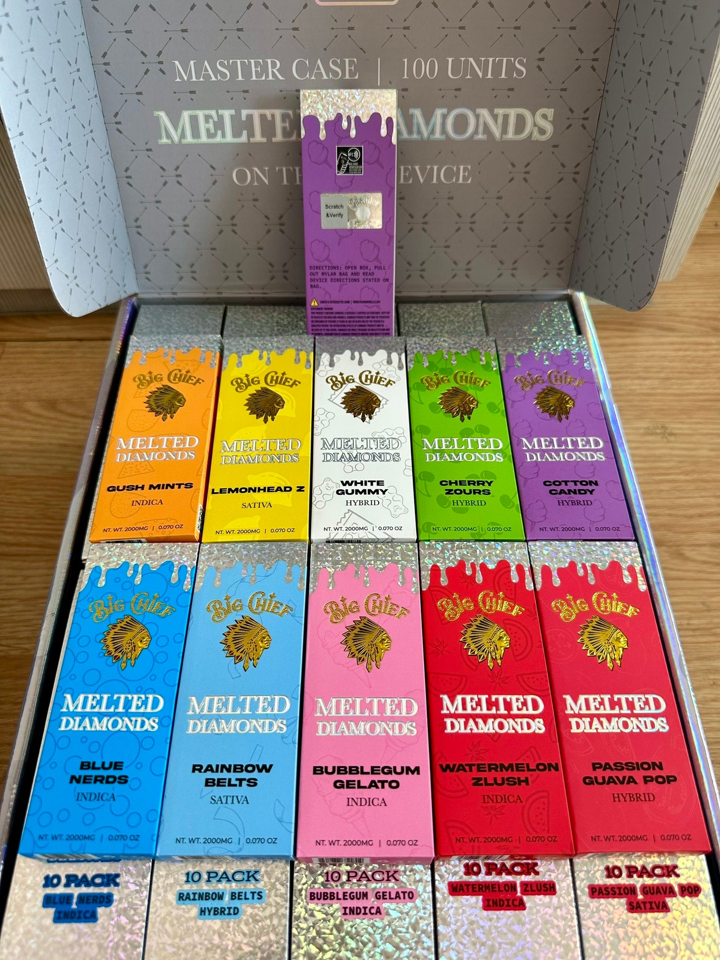 Puff LA - Thc disposable 2000mg liquid Diamond 100%