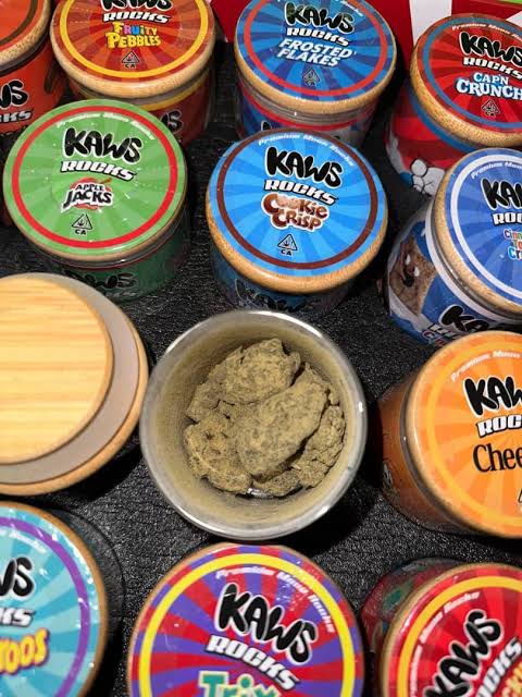 KAWS Rocks (MOON ROCK HASH60% THC 15%CBD)