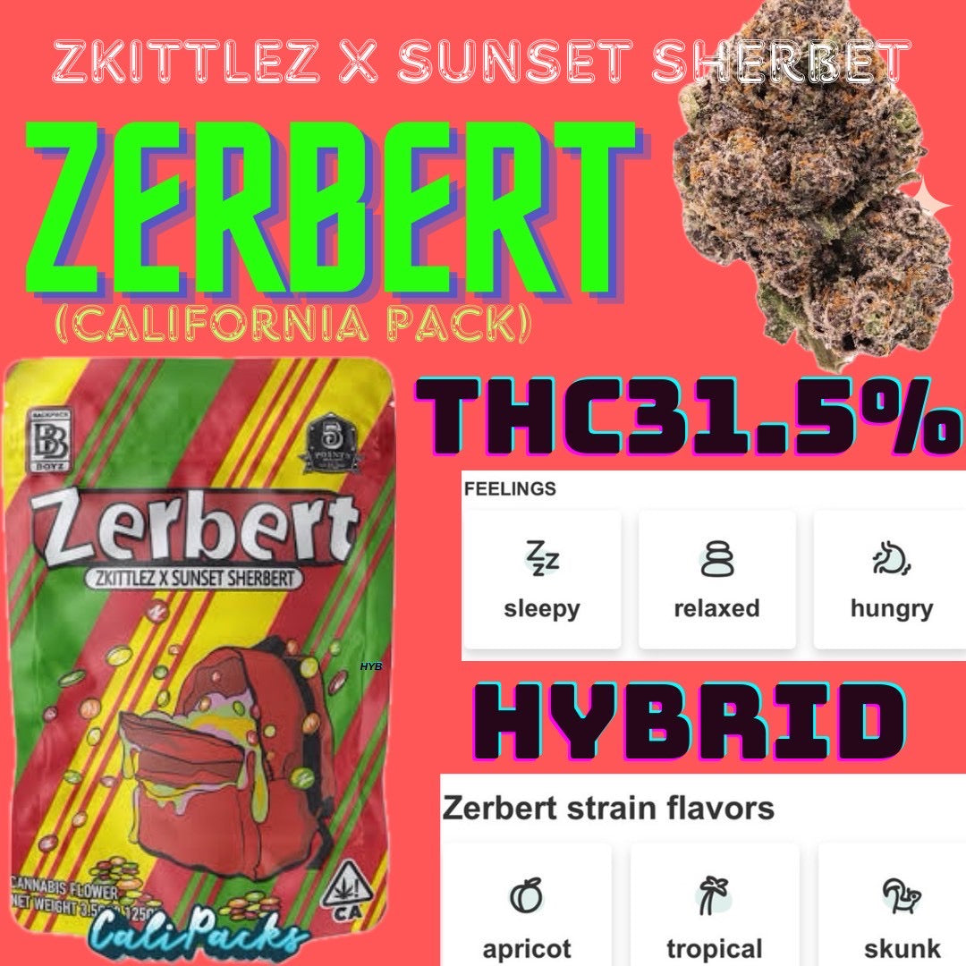 ZHERBERT - THC 32% CBD1%(New exotics)