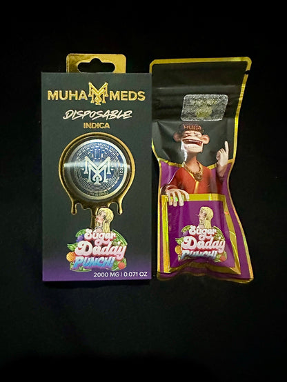 MUHAMMEDS THC LIVE RESIN Disposable 2000 mg.