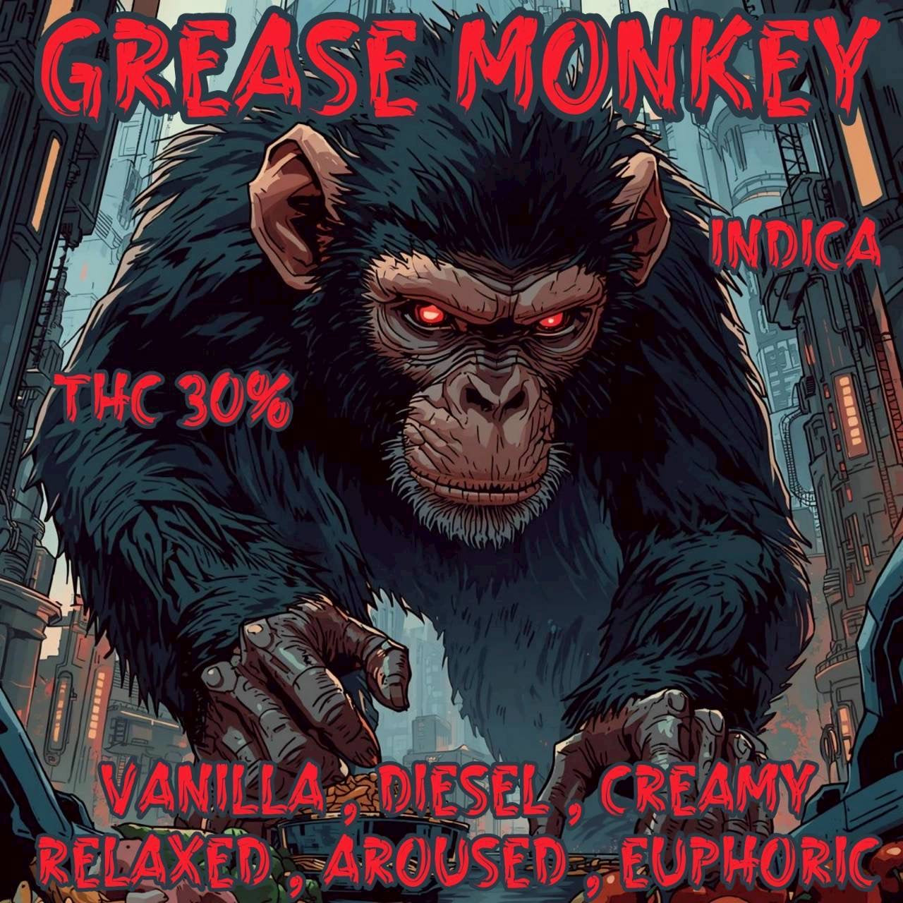 EXO - GREASE MONKEY (INDICA THC 30%)
