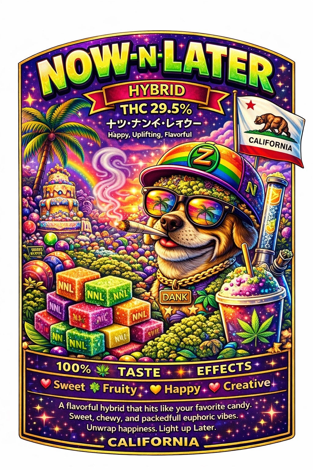 Exo - Now -N- Later (Hybrid) THC 29.5%