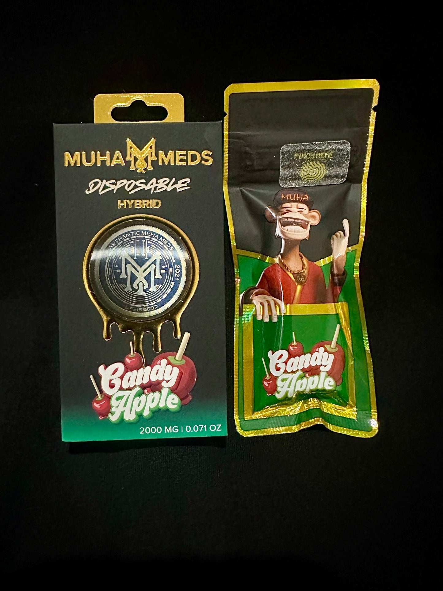 MUHAMMEDS THC LIVE RESIN Disposable 2000 mg.