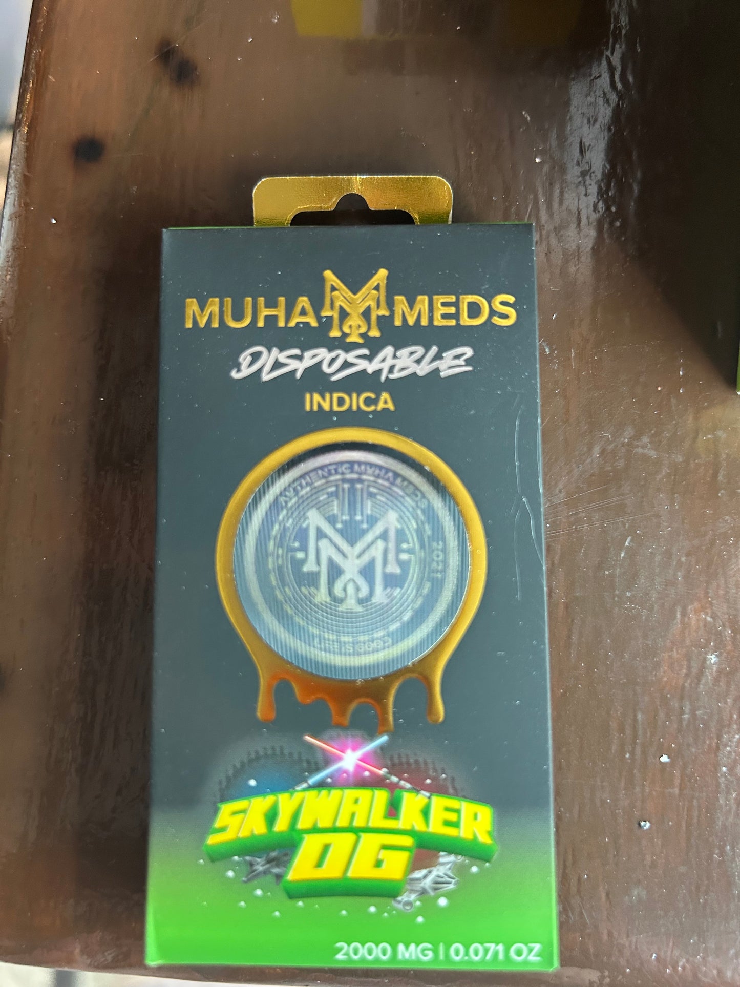 MUHAMMEDS THC LIVE RESIN Disposable 2000 mg. ( NEW Season 2025 )