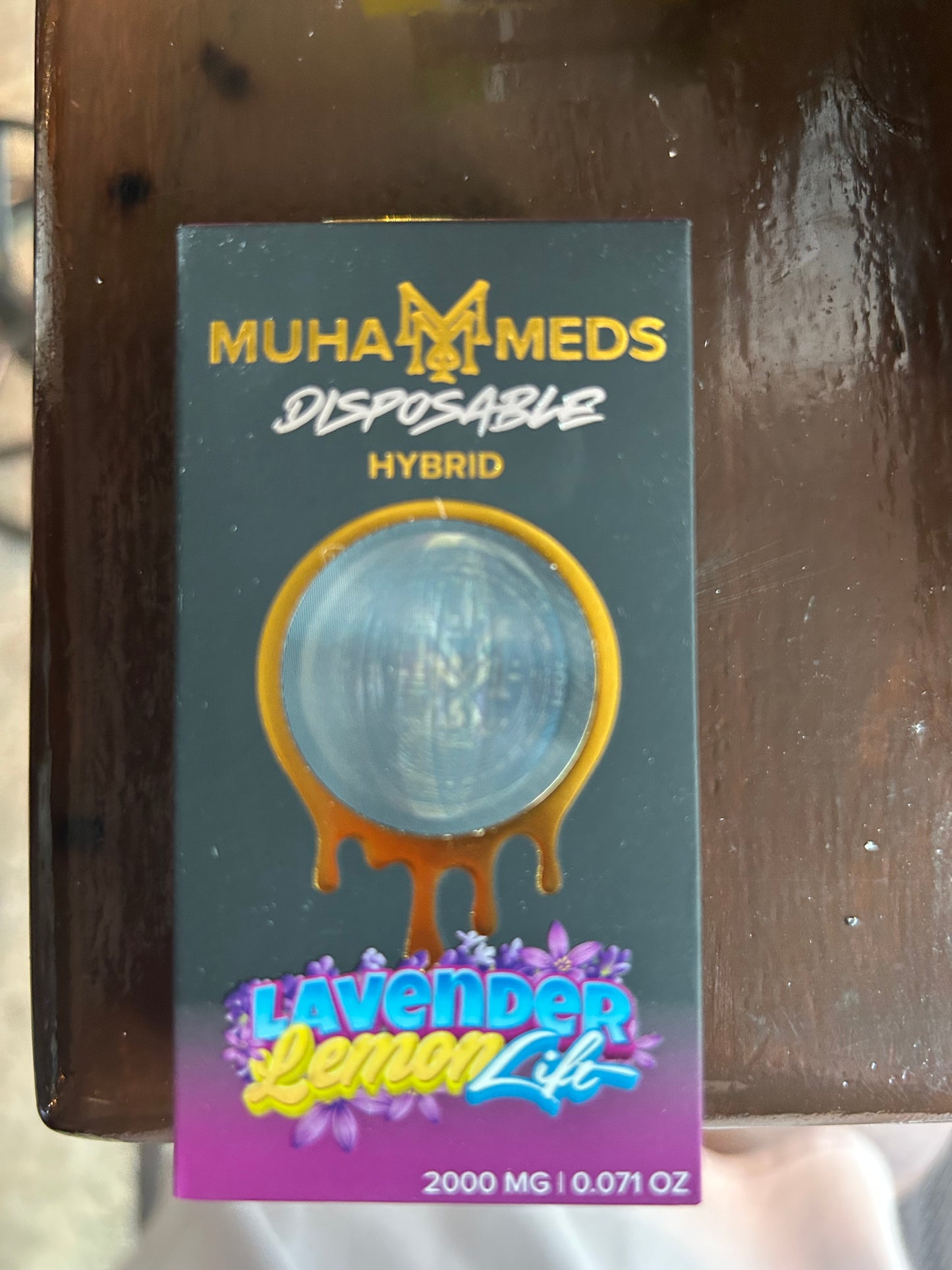 MUHAMMEDS THC LIVE RESIN Disposable 2000 mg. ( NEW Season 2025 )