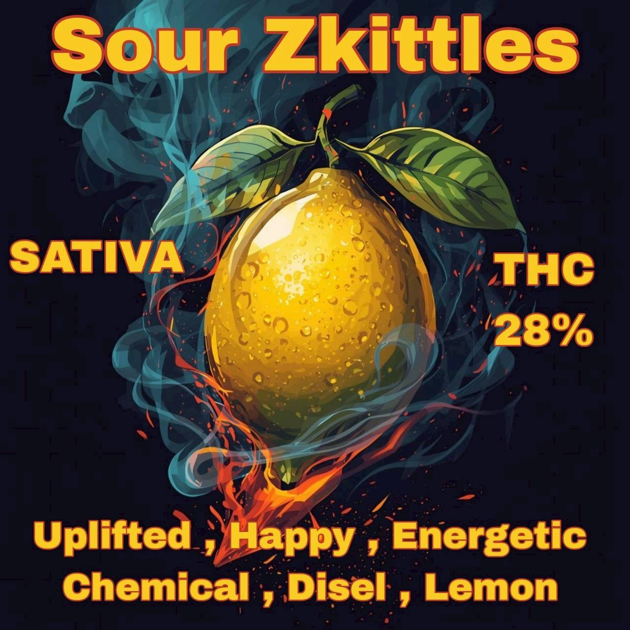 EXO - SOUR ZKITTLES (SATIVA THC 28%)