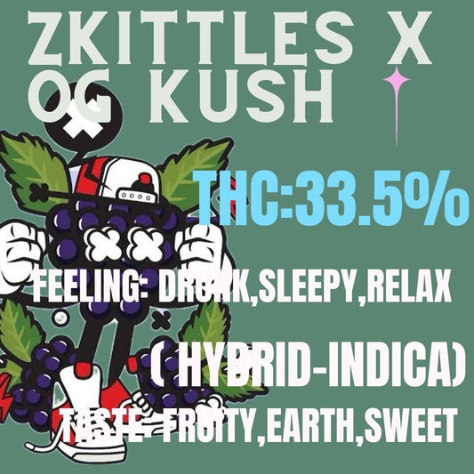 Exotics - ZKITTLES X OG KUSH (INDICA)