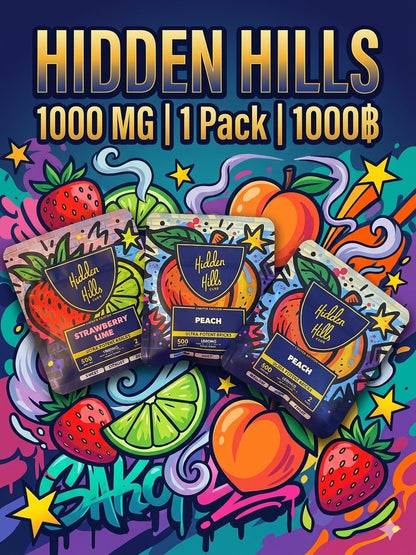 HIDDEN HILLS LIVE RESIN JELLY (1000mg)