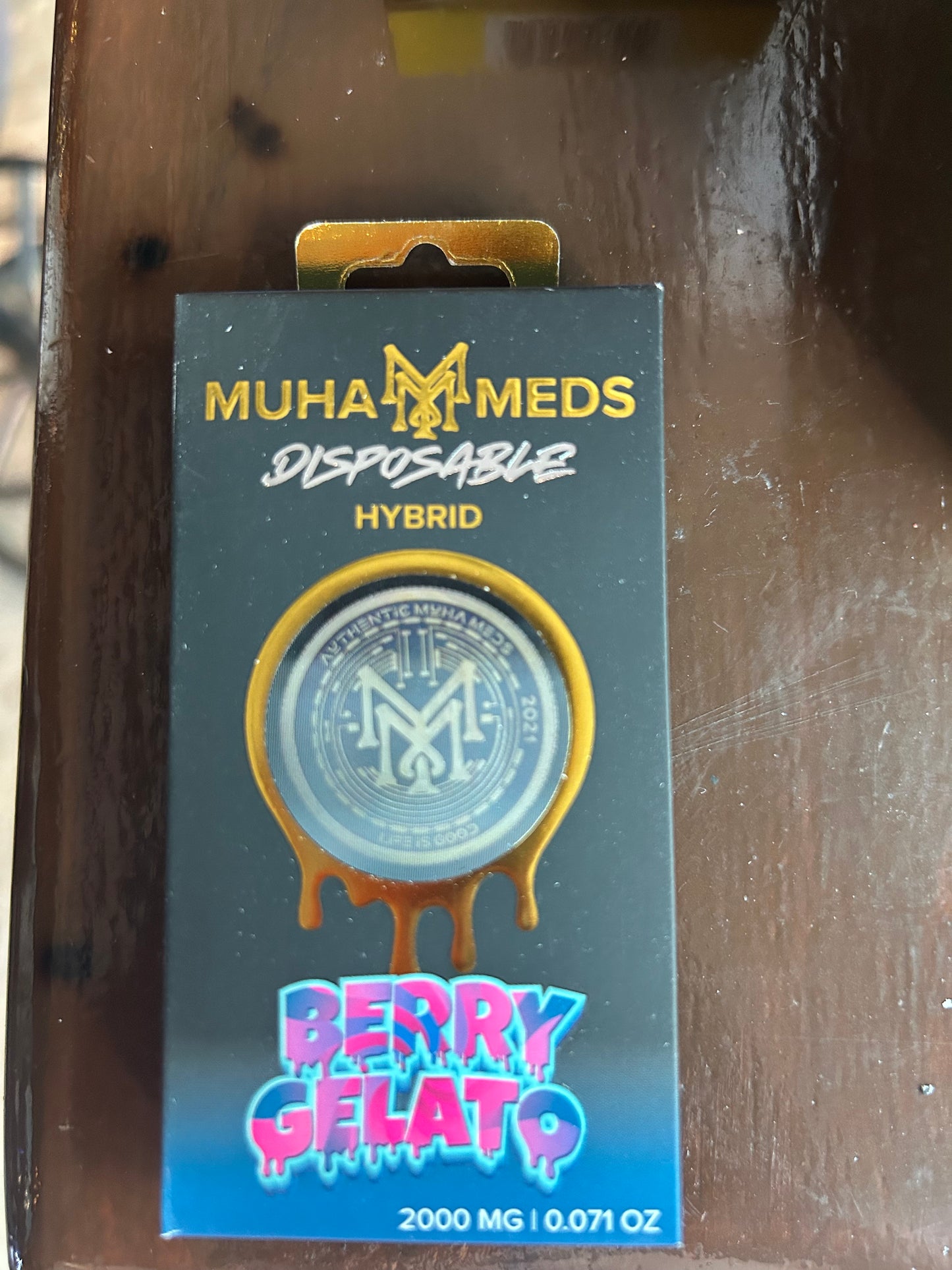 MUHAMMEDS THC LIVE RESIN Disposable 2000 mg. ( NEW Season 2025 )