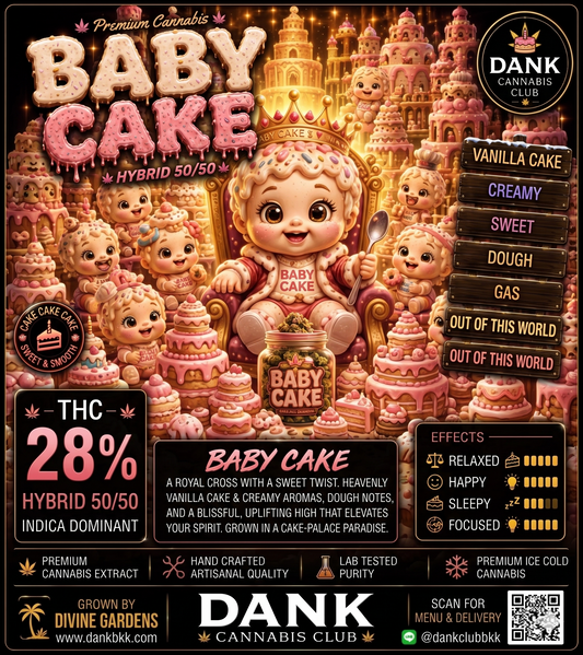 Exo - Baby Cake (hybrid) THC 24-28%