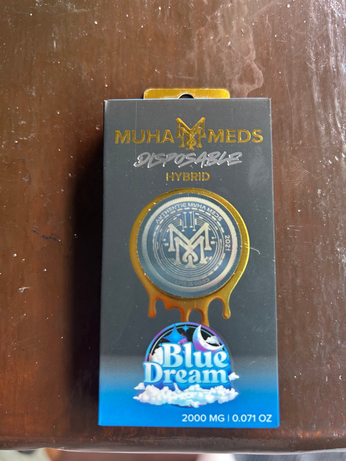 MUHAMMEDS THC LIVE RESIN Disposable 2000 mg. ( NEW Season 2025 )