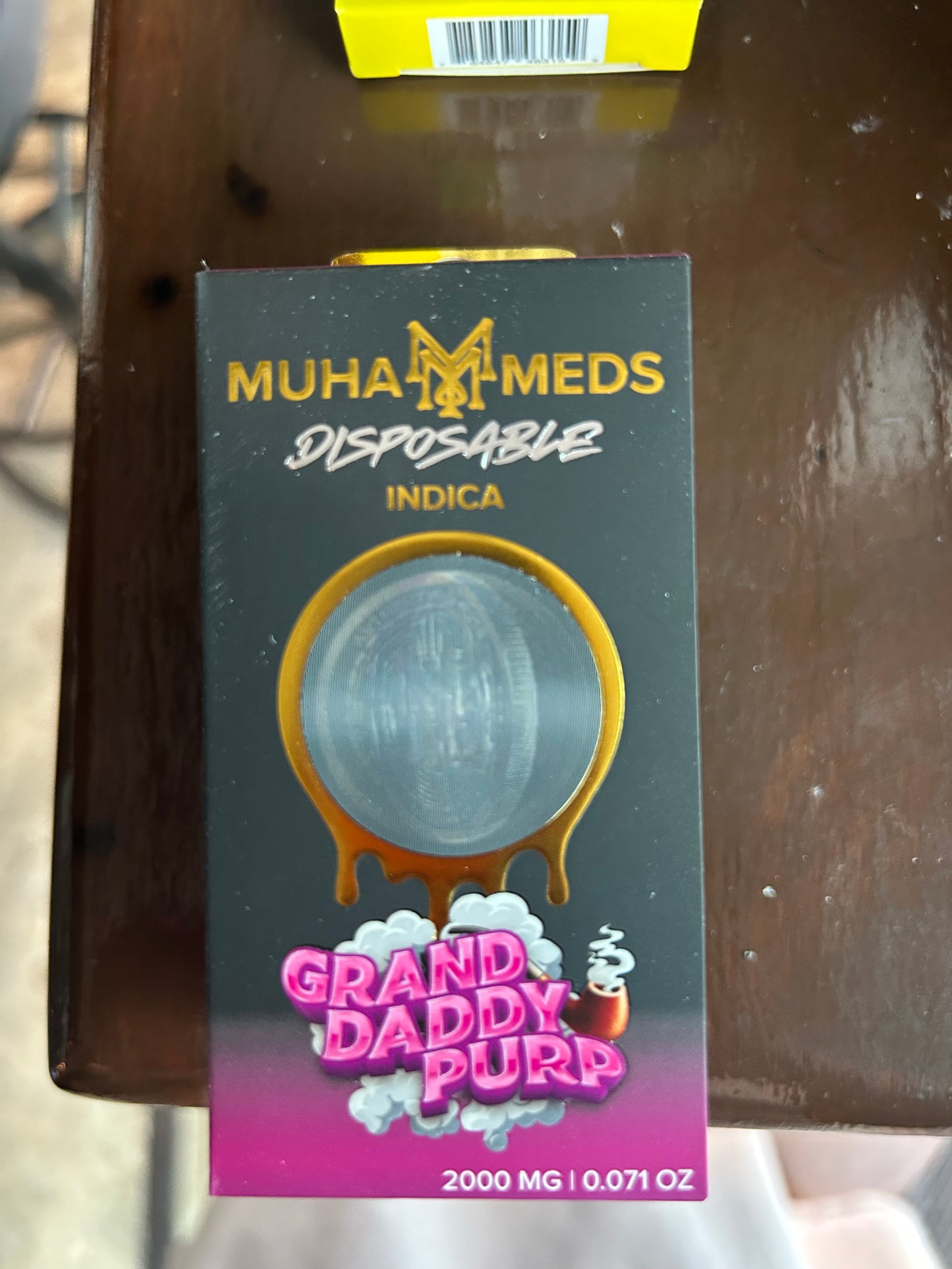 MUHAMMEDS THC LIVE RESIN Disposable 2000 mg. ( NEW Season 2025 )