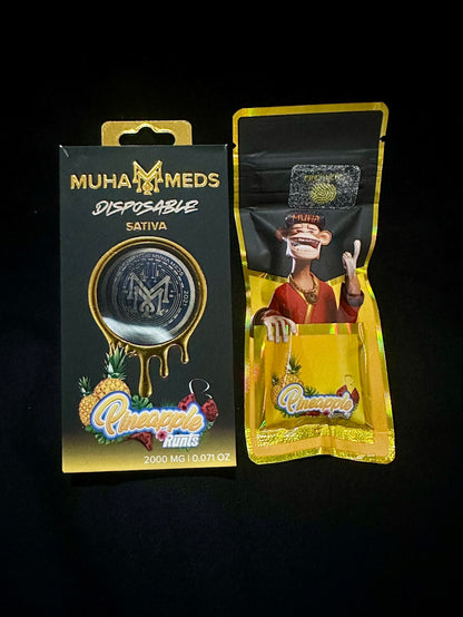 MUHAMMEDS THC LIVE RESIN Disposable 2000 mg.