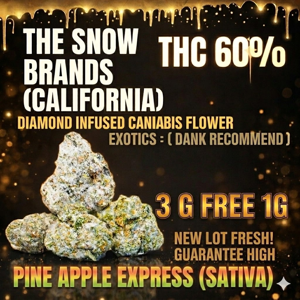 SuperExo - The Snow Brands Pineapple Express (Sativa) THC60%