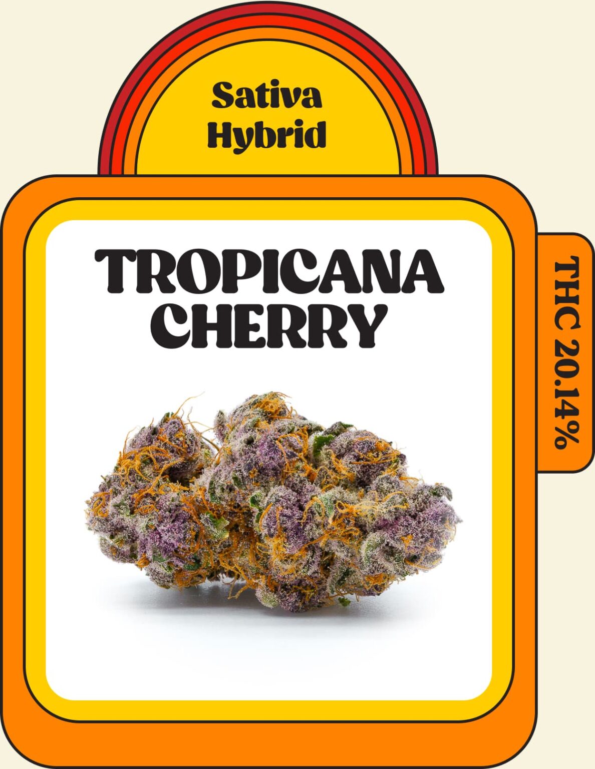 Mid grade - Tropicana Cherry THC 27% (SATIVA)