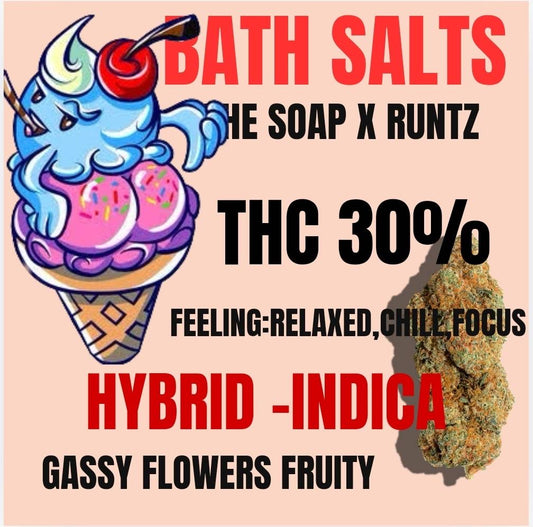 Exotics- Bath Salt (INDICA) THC 30%