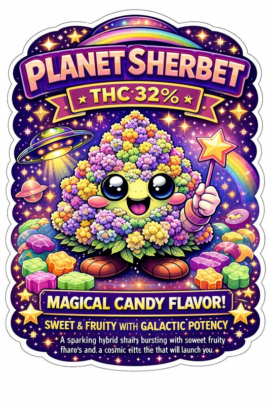 Exo- PlanetSherb (Hybrid Indica ) THC 31%