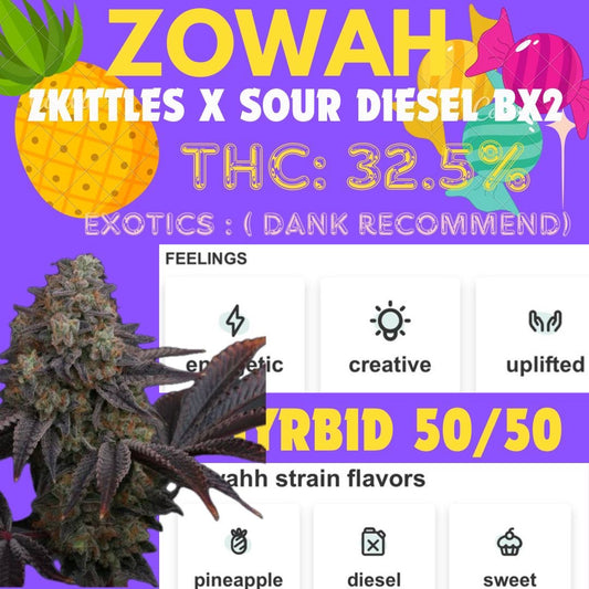 Exo- ZOWAH (Hybird 50:50 ) THC32.5%