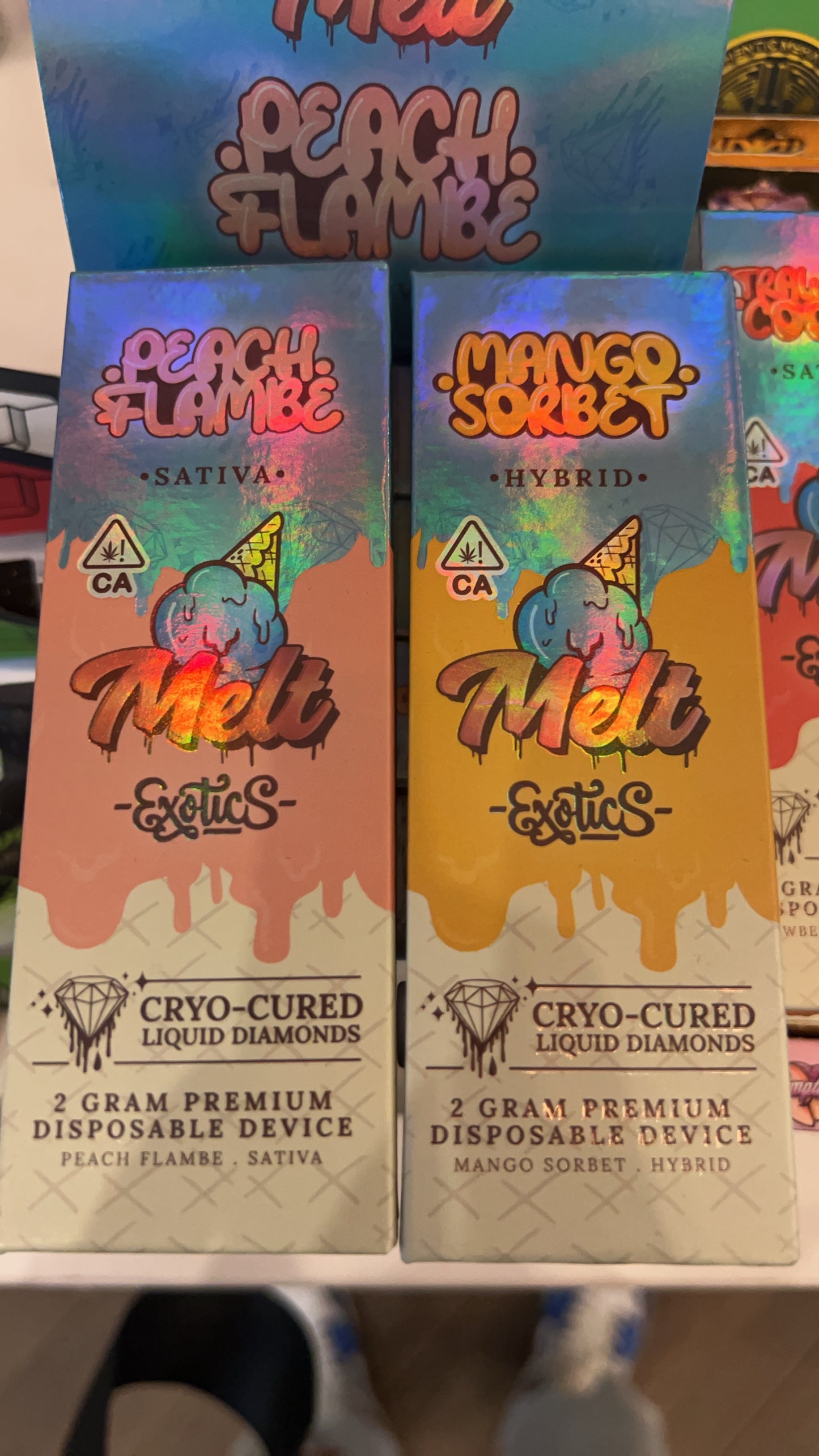 Melt THC Disposable 2000 mg. ( 20 Strains )