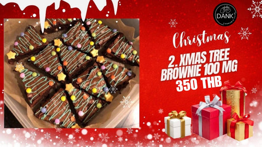 Special Christmas Brownies 100 MG. ( Xmas Brownies)