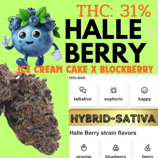 Exotic - Halle Berry (SATIVA)THC 32%