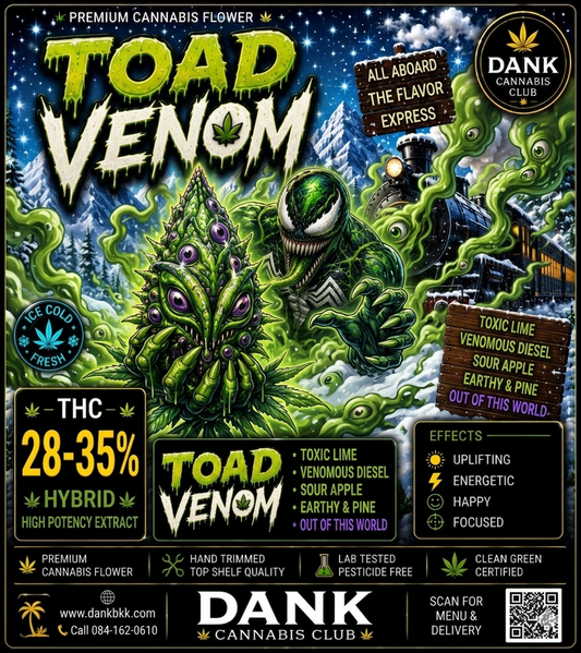 Exo - TOAD VENOM (Hybrid) THC 28-35%