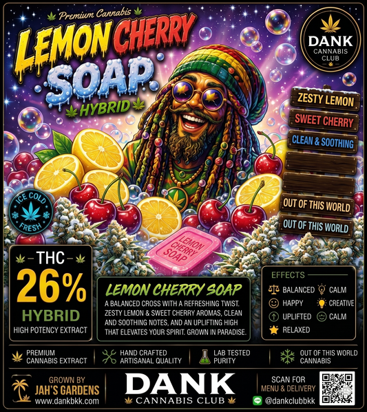 Topshelf- Lemon Cherry Soap (Hybrid) THC 26%
