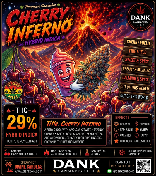 Topshelf - Cherry Inferno ( Hybrid ) THC 29%
