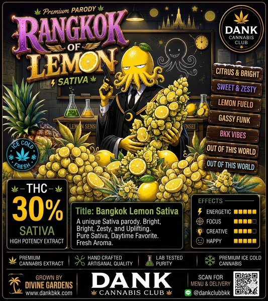 MID - Bangkok Lemon  (Sativa ) THC 30 %