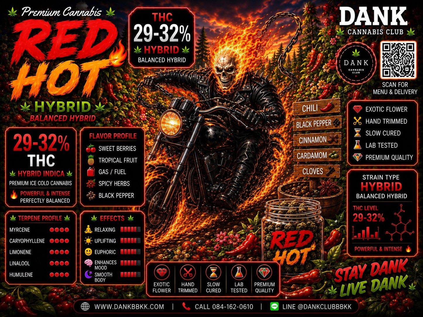 EXO - RED HOT (HYBRID) THC 29-30%