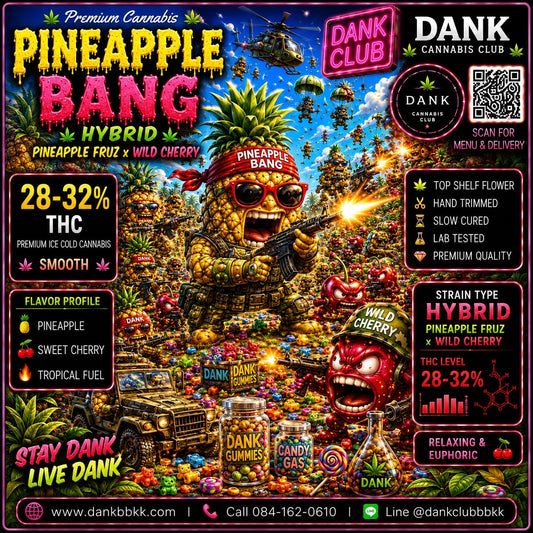 Topshelf - Pineapple Bang (Hybrid) THC 28-32%