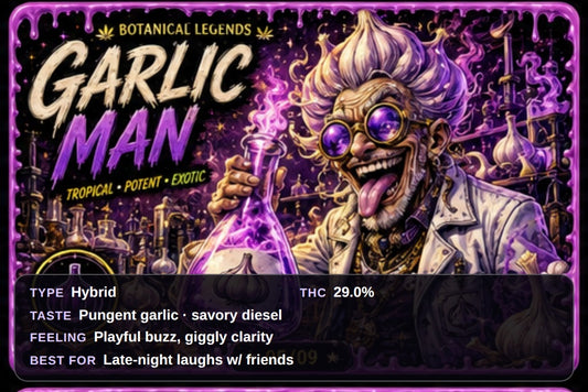 Topshelf - GARLIC MAN  (Hybrid) THC 26-29%