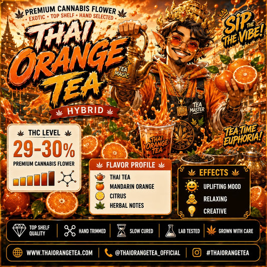 EXO - Thai Orange Tea (Hybrid) THC 29-30%