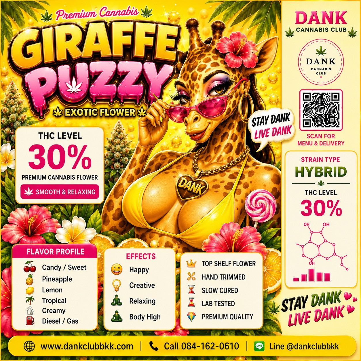 EXO - Giraffe Puzzy (Hybrid) THC 30