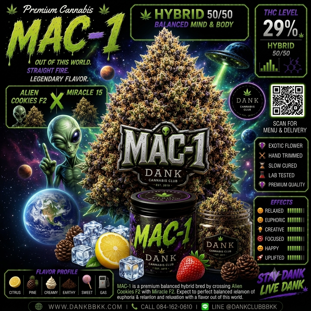 Midgrade - Mac1 (Hybrid) THC 29%