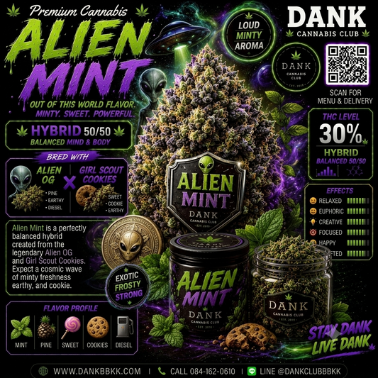 EXO - Alien Mint (Hybrid) THC 30%