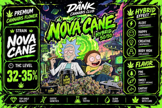 EXOTIC - NOVA CANE  (HYBRID) THC 33%