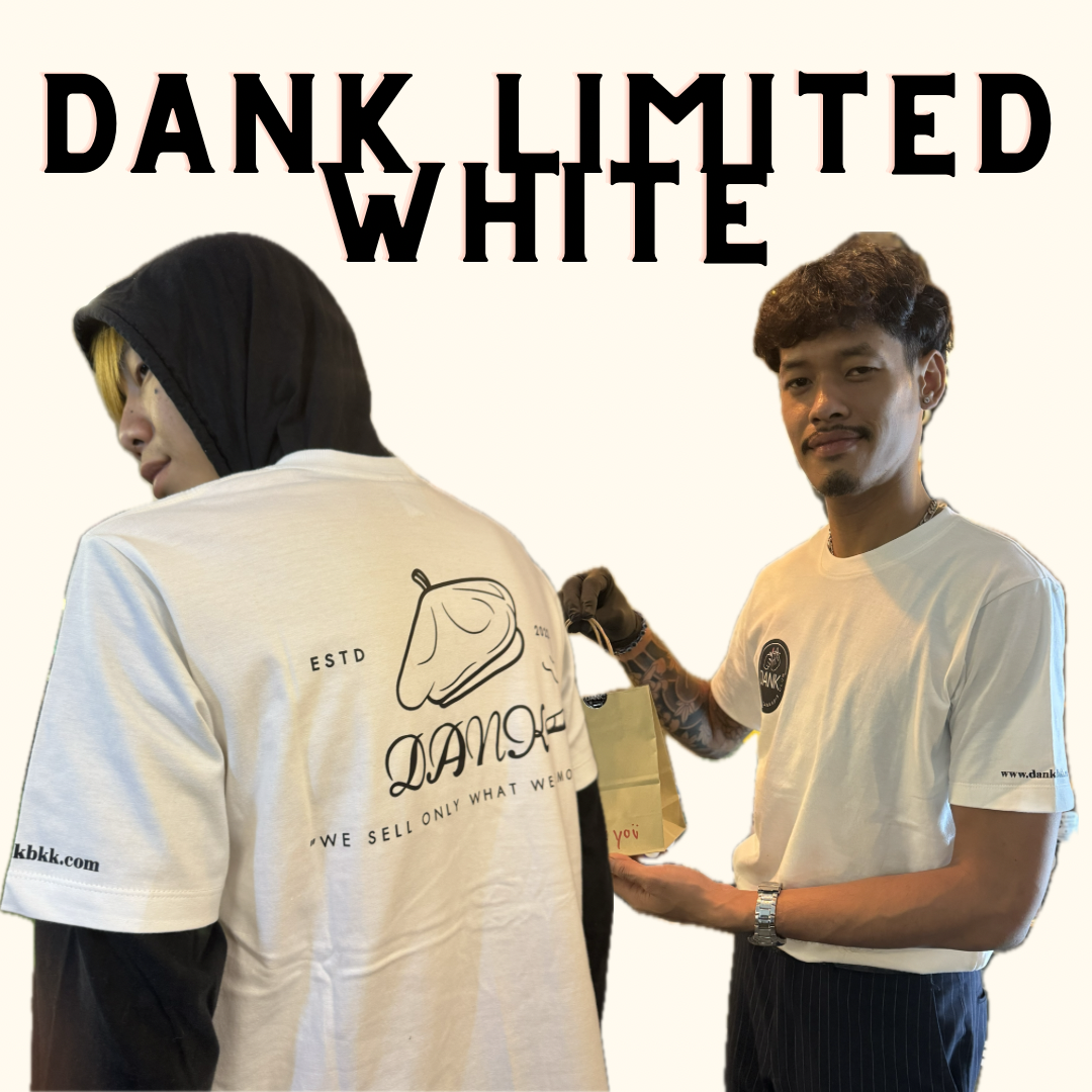 DANK 2023 WHITE  limited tee