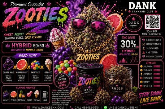 Exo - Zooties (Hybrid) THC 34.5%