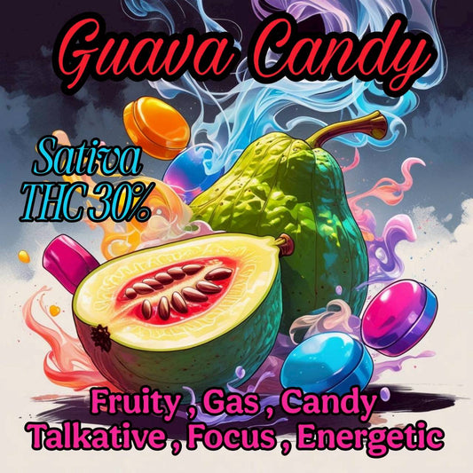 EXO-GUAVA CANDY (SATIVA) THC 30%