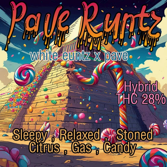 Top Shelf -Pave Runtz (HYBRID) THC 28%