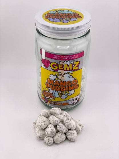 🔥GEMZ SNOWCAPS (60% THC) 다이아몬드 주입 칸나비스 꽃