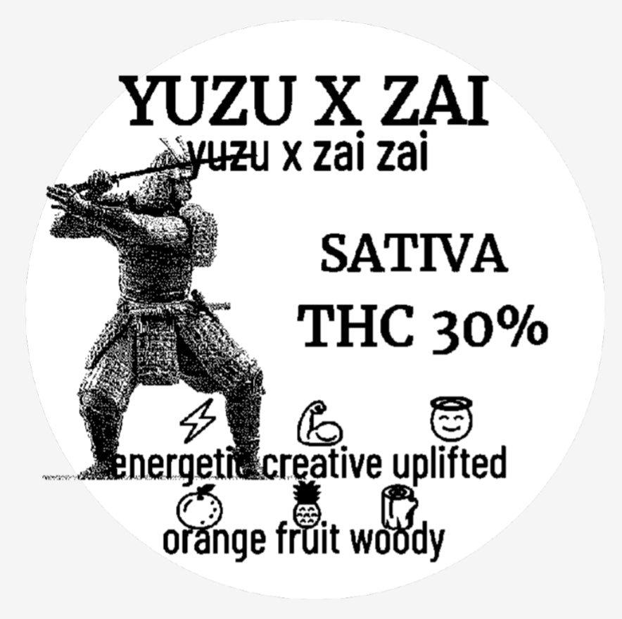 EXO- YUZU x ZAI (SATIVA) THC 30%