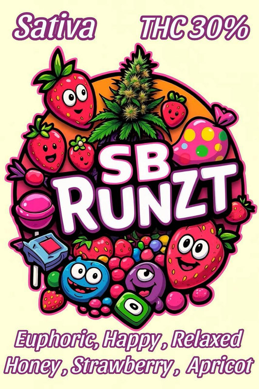 EXO- SHERBET RUNZT (INDICA) THC 30%